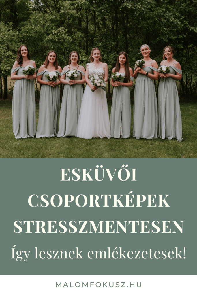 Esküvői csoportképek Pinterest