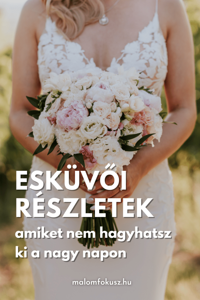 Esküvői részletek Pinterest